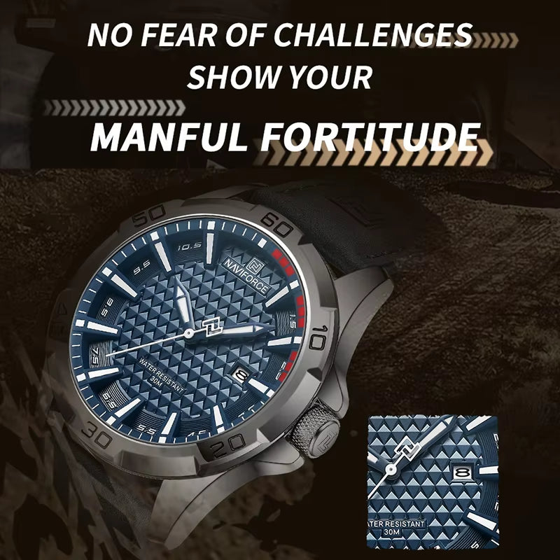 Brand Men Fashion Quartz Watches Male Leather Strap Sport Waterproof Wristwatches Calendarclock Relogio Masculino
